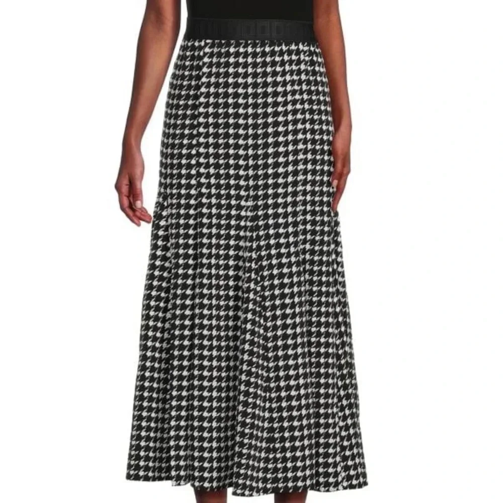 Karl Lagerfeld houndstooth skirt - Picture 1 of 2
